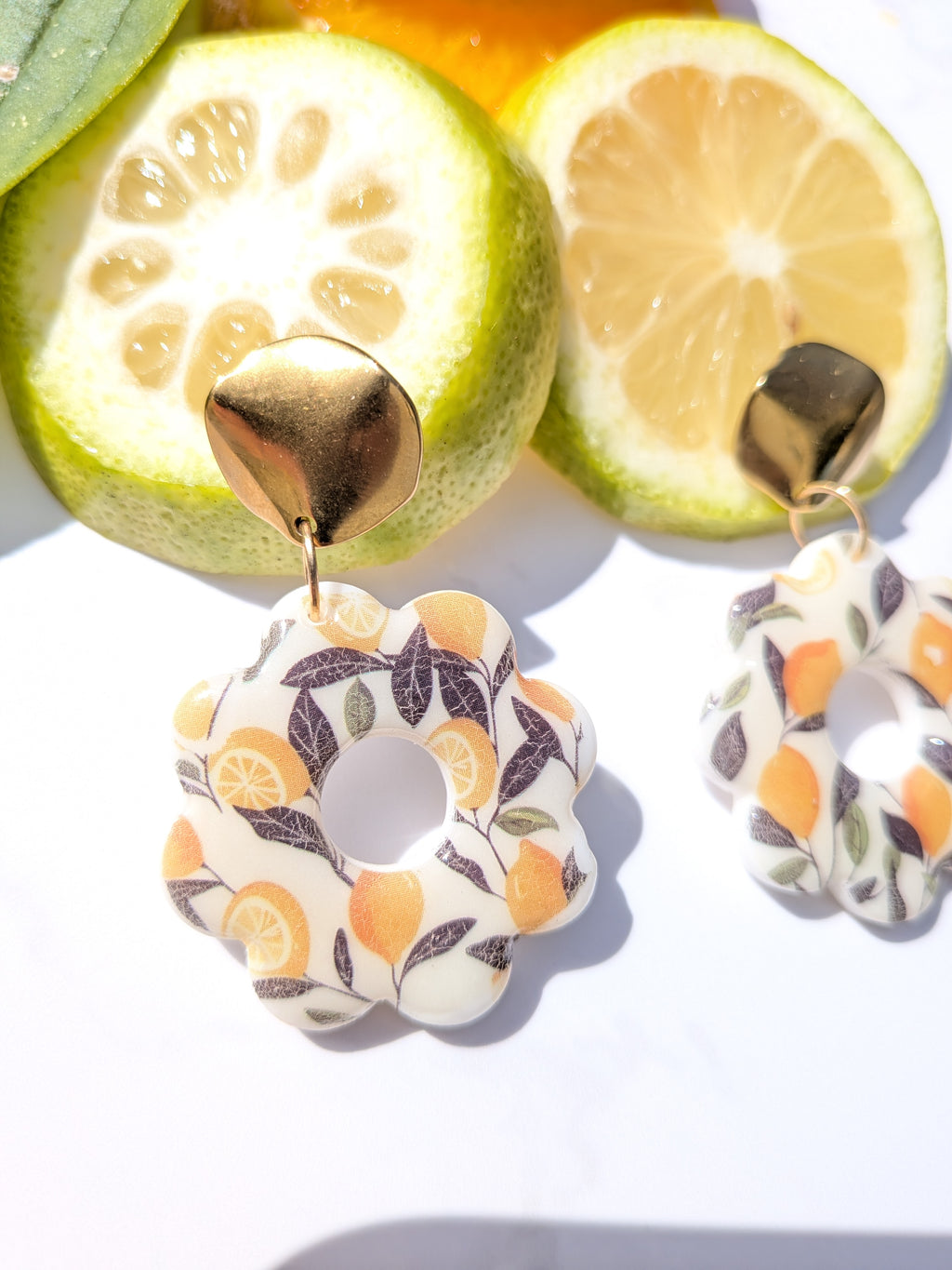 Boucles d'oreilles fraîcheur d été