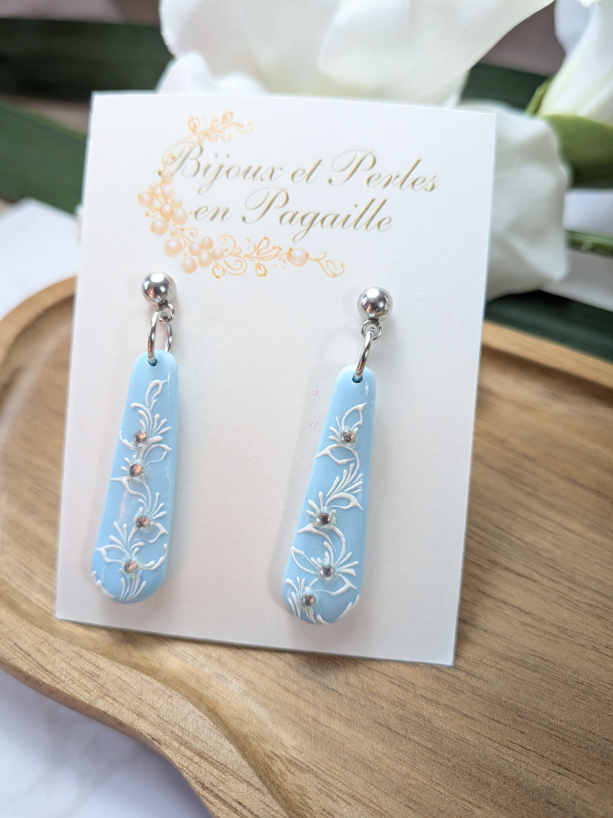 Boucles d'oreilles arabesques