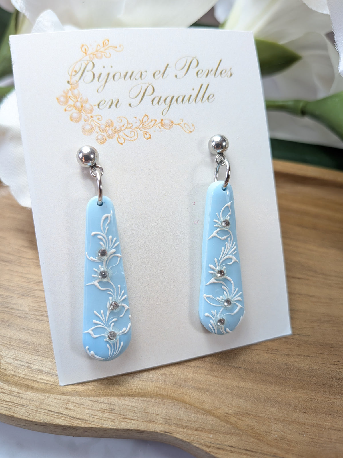 Boucles d'oreilles arabesques