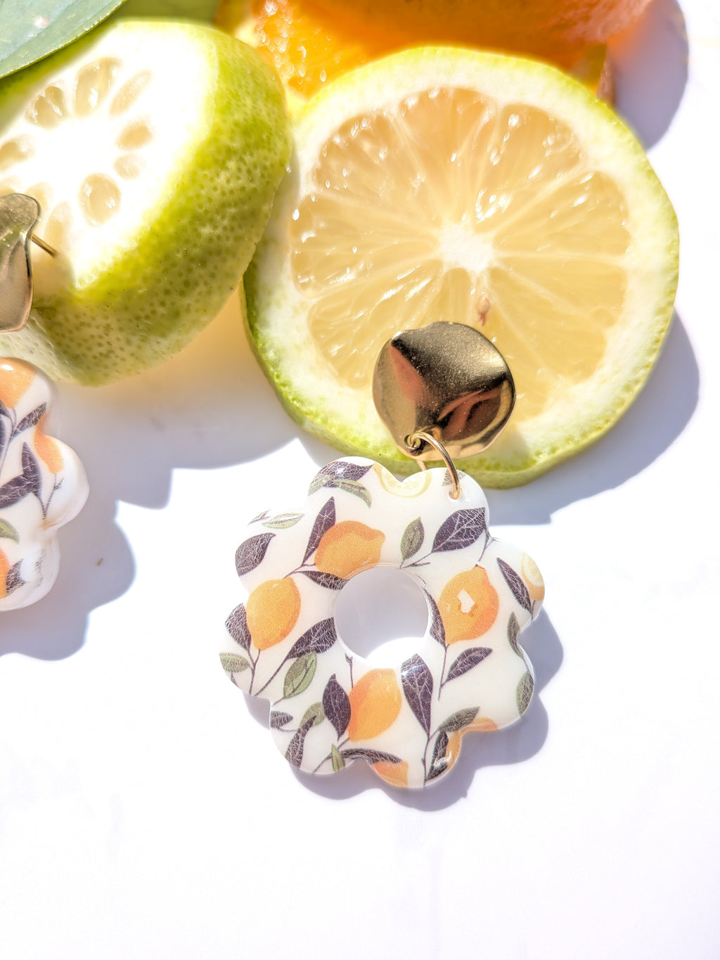 Boucles d'oreilles fraîcheur d été