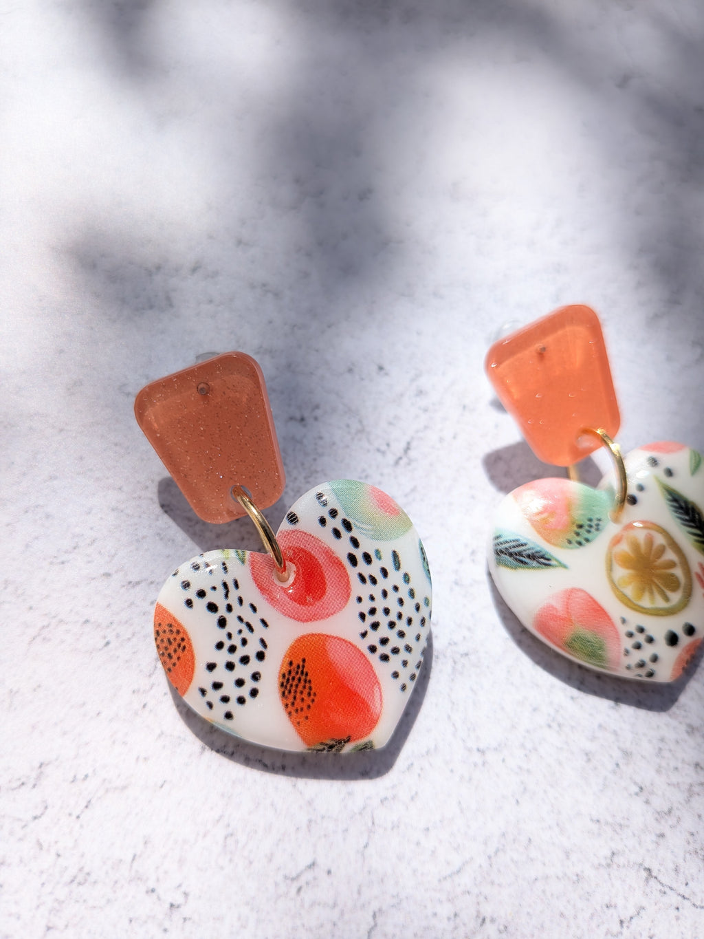Boucles d'oreilles douceur tropicale