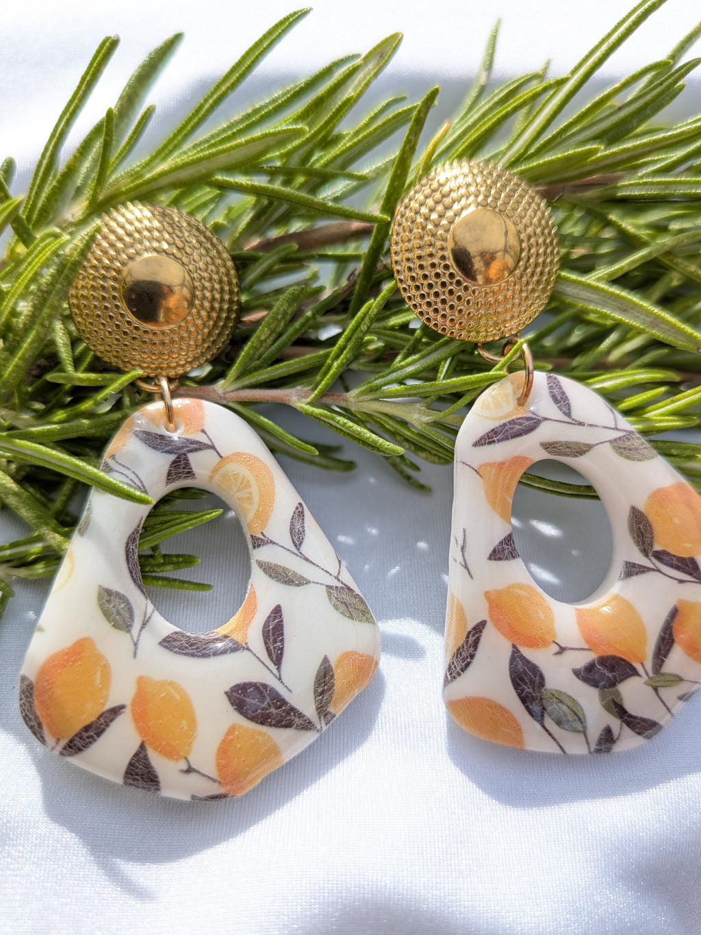 Boucles d'oreilles fraîcheur d été