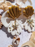 Boucles d'oreilles oceaniques