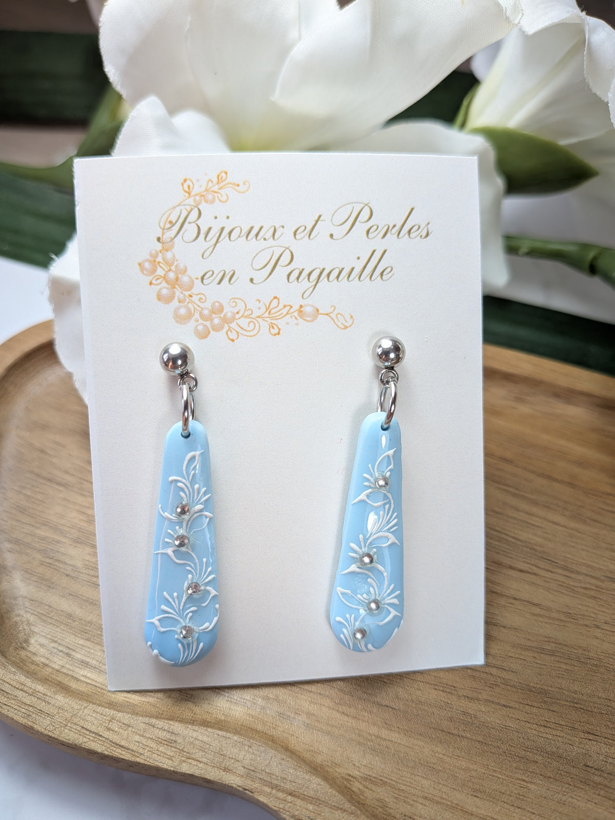 Boucles d'oreilles arabesques