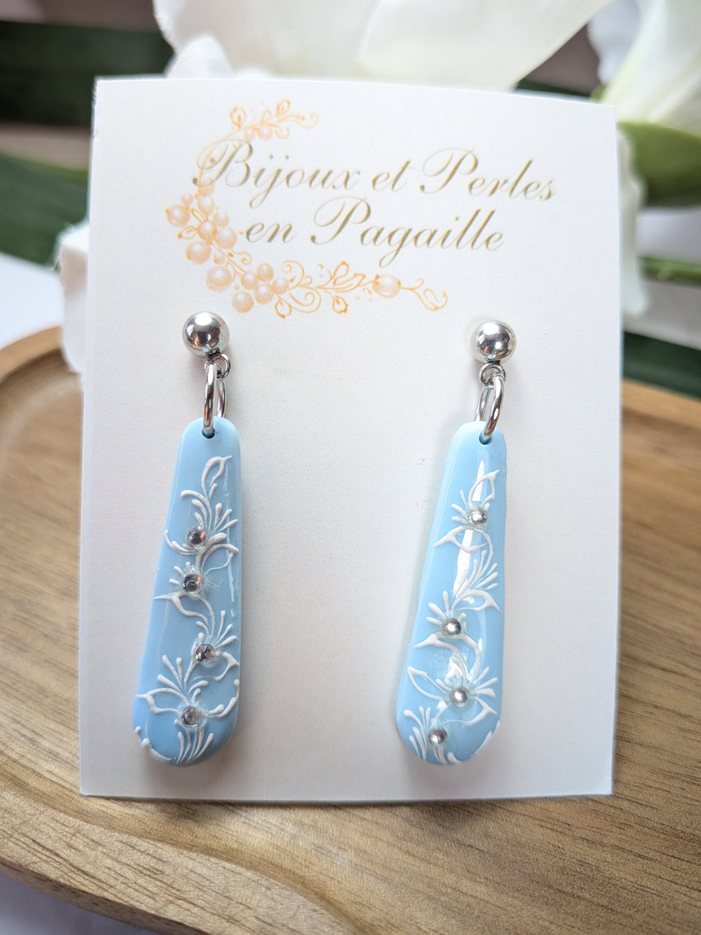 Boucles d'oreilles arabesques