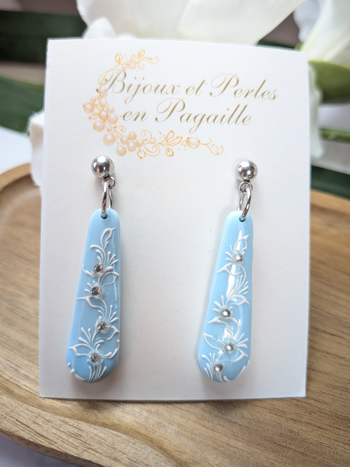 Boucles d'oreilles arabesques